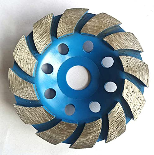 Disco Desbaste Hormigon,Disco Diamante de Lijar Tazón de diamante engrosado Tazón de pulido Discos Cemento de cemento Cuenco Cuenco Ángulo Molinillo Piso Disco de pulido Pulido Muela de pulido(1)