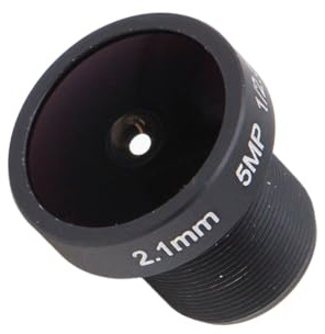 Steowsey 2.1mm 5MP Fotocamera Fisheye Lens M12 170 Gradi Grandangolare Obiettivo Panoramico per HD CCTV IP Camera Senza Filtro