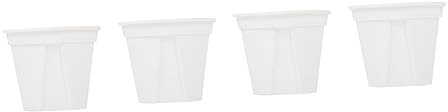 UPKOCH 5piezas Macetas De Plástico para Control De Raíces Macetas Sencillas para Jardinería para Plantas De Interior para Plantas De Flores Rosal Epipremnum Aureum
