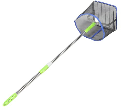 VICASKY Verstellbarer Tischtennis Ballpicker mit Teleskopgriff Leichter Tragbarer Ballsammler für Schnelles Aufheben von Pong Bällen Beim Training Robust und Schonend für Bälle