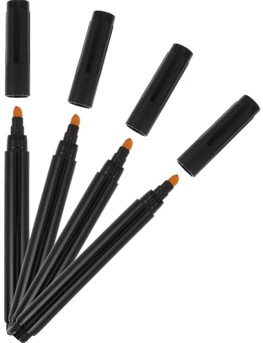 Ciieeo 4pcs Money Checker Pen Tip Portable Water-Based Banknote Detector Pen for Currency Verification and Fake Bill Testing