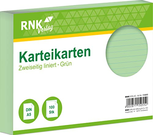 RNKVERLAG Suddgummi, Grön, A5
