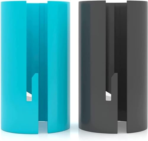 2 stycken presentpapper skärare för rullar, presentpapper cutter till jul födelsedag, skicka gåva wrapping paper cutter, rulle pappersskärare, bärbar pappersskärare
