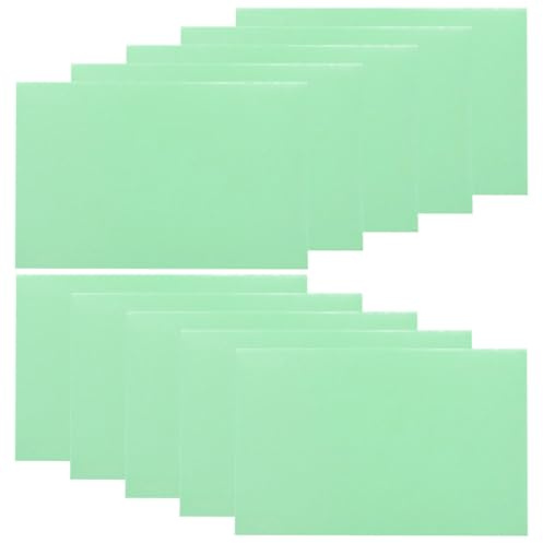 LALAFINA Paño de Limpieza para Joyas 10 Piezas Reutilizables de Plata Práctico y Doble Capa de Papel y Microfibra para Pulir y Joyas