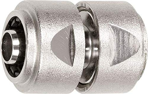 Geka Schlauchverbinder 3/4 Zoll mit Stecksystem Ideal, Messing, Silber, 48 x 28 x 28 cm