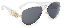 Versace Herren 0VE2150Q 134187 62 Sonnenbrille, Gold (Oro)