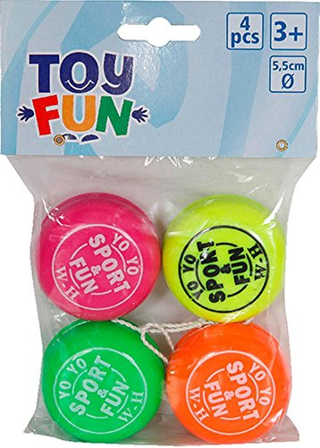 Toy Fun YO YO, 4 Stück im Beutel