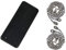 OTITU JUST Fun Schaukelsitz aus Gumi mit Edelstahl Kettensatz 5 mm - 1,8 m, öffentlich – Schwarz