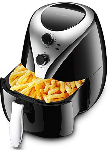 Xyanzi Mini Four Air Fryer 1400W - Cuisson sans Huile - Four pour Aliments Healthy Cooker - Noir