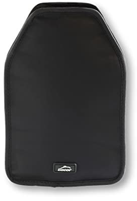 Lacor - 62277 - Étui de refroidisseur de bouteille noir, refroidisseur de bouteille, en tissu avec côtés élastiques, taille universelle, 15x23 cm