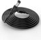 Tonton 3M/10ft DC Cable extensión para Echo Show 15/8/10, Echo Show 2da generación, Echo Plus 2da generación, Echo Dot 3ra y 4ta generación, Cobre de Calibre 18AWG, 3M Negro.