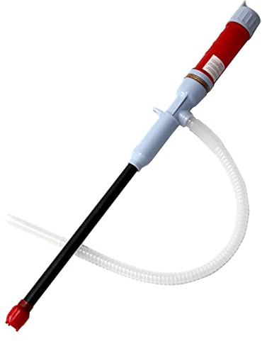 YIZITU Tragbare elektrische Handflüssigkeits-Transfer-Siphon-Pumpe für Auto, Fahrzeug, Kraftstoff, Wasser, Öl, Saugpumpe, Siphonpumpe für Aquarien, Benzin, Schneefräse, Wasser,