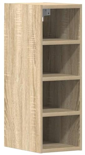 vidaXL Armoire Suspendue chêne Sonoma 20x29,5x60 cm Bois d'ingénierie, Armoire de Cuisine, Placard, Armoire Flottante, Armoire de Rangement