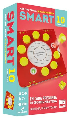 SD GAMES Juego De Mesa Smart 10: Familiar