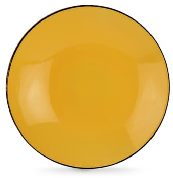 Egan Juego de 6 Platos hondos Amarillos Cocoricò, 20 ml