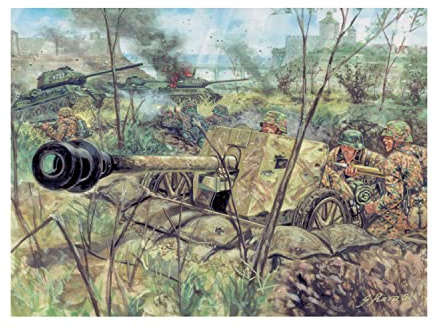 Italeri 510006096 - 1:72 WWII DT Panzerabwehrkanone Pak 40