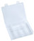 Hünersdorff Cajas de surtido PP MINI, 5 compartimentos 140x180x40 mm, transparente