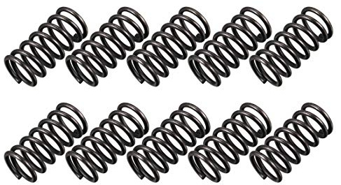 sourcing map Ressort de Compression 1,2mmFil Diax10mmODx20mm L 10Pcs | 10mm Externe Diamètre 1,2mm Fil Diamètre 20mm Long