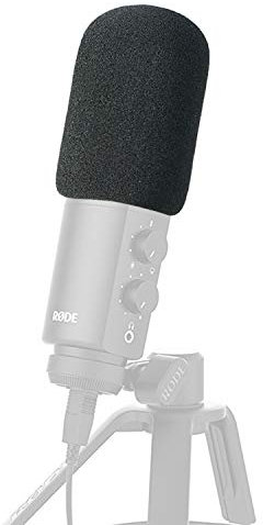 YOUSHARES Rode NT-USB Popschutz - Microphone Schaumstoff Windschutz Pop Filter für Rode NTUSB Mikrofon Condenser Mic Schallschutz