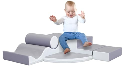 IGLU 6 XL Blocchi per Bambini in Schiuma Set da Gioco per attività Blocchi di Costruzione