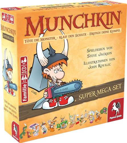 Pegasus Spiele Munchkin Fantasy Super-Mega-Set
