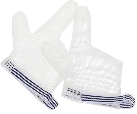 WATIIFUFU Daumenschutzhandschuhe für Junge Mädchen Fingerschutz gegen Daumenlutschen mit Verschiedenen Texturen und Kauflächen Einfach Anzuwendende Daumenlutsch-korrekturhandschuhe