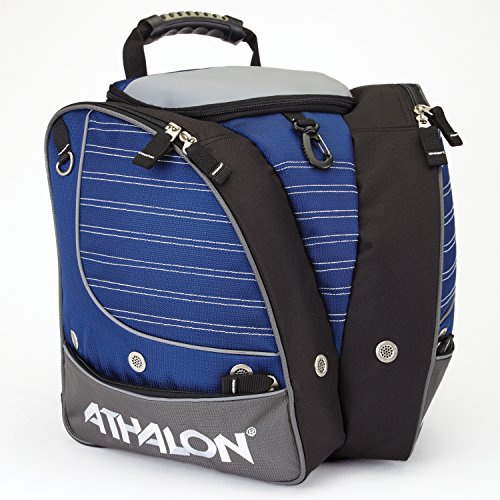 Athalon Tri-Athalon Kids Boot Bag/Backpack for Skiing, Snowboarding, Holds Boots, Helmet, Goggles, Gloves