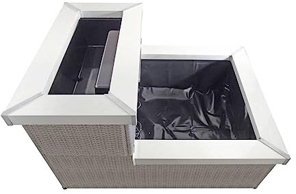 Ubbink Acqua Arte Wasserspiel Springbrunnen Gartendekoration Aveiro Grau 1387086