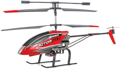 NincoAir - Rotormax. Helicóptero Teledirigido de Iniciación con Sensor barométrico Que controla la Altura de Forma automática | Medidas 38 x 15 x 8,5cm | A Partir de 8 años (NH90136)
