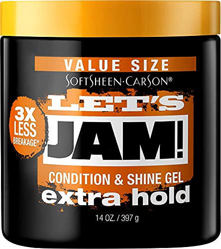 Lets Jam Condition and Shine Hair Gel, Extra Hold 397 g/14 oz