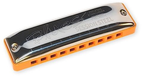 Seydel Blues-Session Steel D/20 Mundharmonika