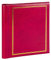 Album photo autocollant – Personnalisez votre album photo avec des photos de différentes tailles – Facile à remplir et durable – Idée cadeau pour la famille et les amis (rouge, 20 pages)