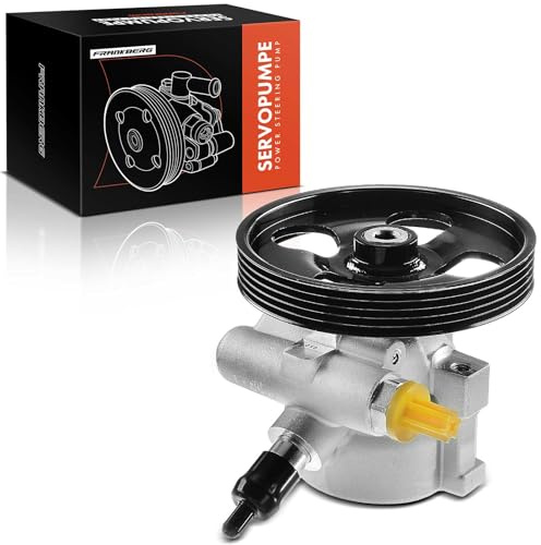 Frankberg Servopumpe Hydraulikpumpe Lenkung Mit Riemenscheiben Kompatibel mit Berlingo/Berlingo First GFK GJK MF M 1.1L-1.6L1996-2011, Partner 5 G 1.1L 1.4L 1996-2015 Replace# 4007.JF