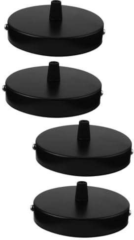 Hemobllo 4pièces Base De Suspension Lumineuse Châssis Rond Pour Lampes Murales Et Lustres Accessoires De Décoration Éclairante