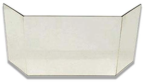 Kaminglasscheibe passend für Goliath 23cm Scheibenhöhe von Kago Ersatzteil Sichtglas Kamineinsatz