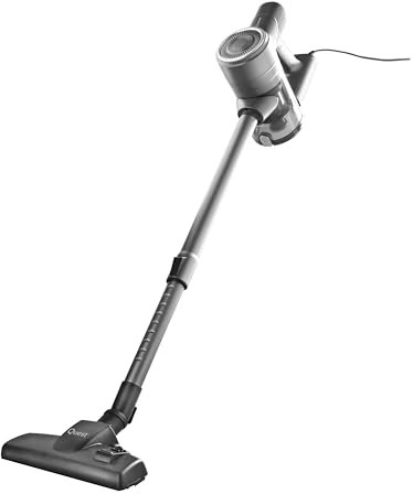 Quest 2-in-1 Handheld and Upright Vacuum Cleaner, HEPA Filter, Lightweight, Large Dust Tank, Multi-Surface Cleaning & Attachments, Wall Mount, 5m Power Cord Length, 600W