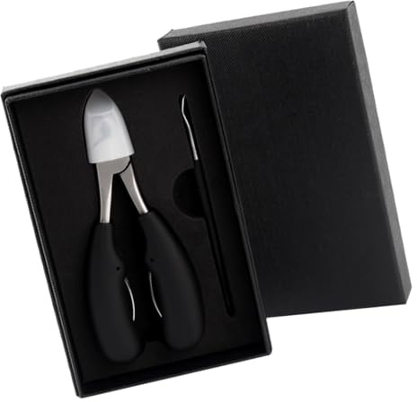 VALICLUD Cortaúñas Acero Inoxidable Seguro y Duradero para Uñas Encarnadas Tenazas Ergonómicas para Pedicura y Manicura Profesional Kit de Cuidado Personal para Pies y Manos