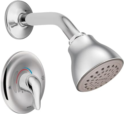 Moen TL182EP Chateau One Handle Posi-Temp Eco-Performance Shower and Trim Valve Required, Chrome, 1