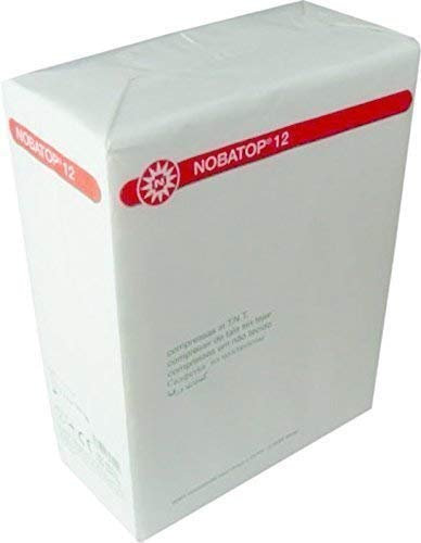 Nobatop 12 Compresas de Tela No Tejida 6x 1000 Piezas (5 X 200) 10cm X 20CM