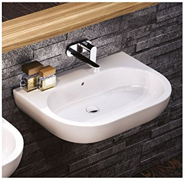 Flaminia Pass Lavabo 62 appoggio-sospeso in ceramica PS62L