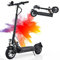 JOYOR E Scooter mit Straßenzulassung Y8-S, 48V 26Ah, Reichweite 90-110km, mit Stoßdämpfung Vorne und Hinten, Faltbarer Elektroroller, Tragfähigkeit 120KG, mit 10 Reifen