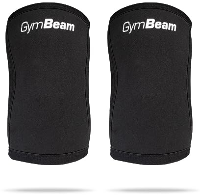 GymBeam Ellenbogenbandage aus Neopren - Stabilisierung der Ellbogen, flexibles Material, verschiedene Größen, zuverlässige Schweißaufnahme (L)