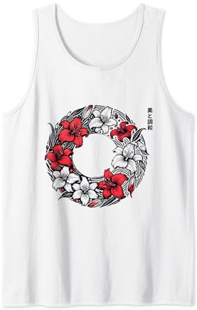 Lys araignée rouge en style esthétique grunge vintage anime Débardeur