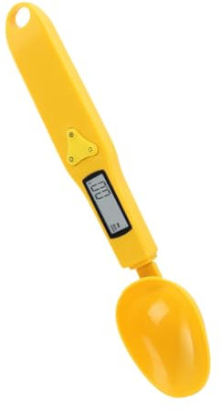 Cabilock cucchiaio bilancia elettronica per cucina Bilancia pesa cucchiaio portatile cucchiaio da cucina bilancia digitale per il peso corporeo scala elettronica cucchiaio bilancia digitale