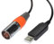 WANGF FTDI FT232RL convertisseur USB vers XLR mâle 3 Broches câble série RS485 for processeur Audio XTA et Adaptateur K2-ADE de Communication E/S PC(1.8M,Color B)