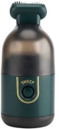 Wdfnexalai Aspiradora de mesa portátil, herramienta de limpieza de mano, barredora, teclado de computadora, eliminación de polvo, cocina, coche, oficina, color verde