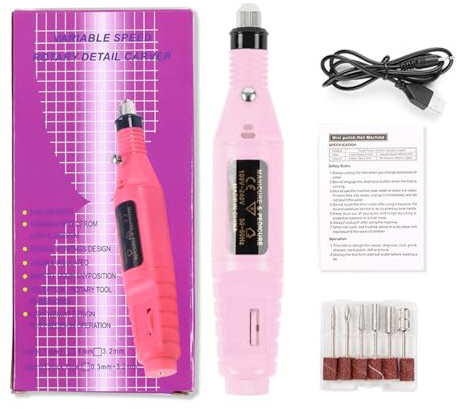 Polisseuse à ongles électrique Outil de retrait de cuticules pour professionnel