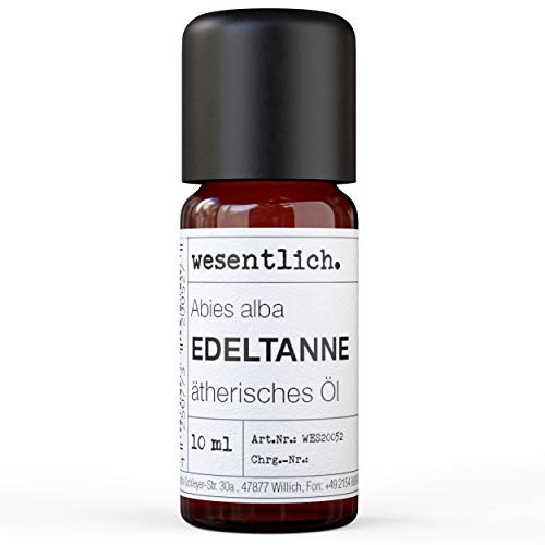 Edeltannenöl - reines ätherisches Öl von wesentlich. - 100% naturrein aus der Glasflasche (10ml)