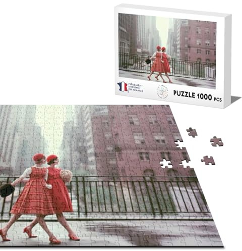 Classic Jigsaw Puzzle 1000 Pieces Young Women New York Ladies 60's Manhattan Vintage