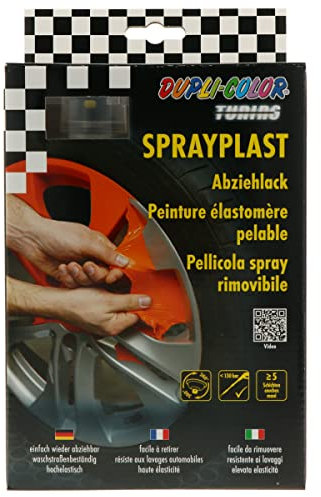 DUPLI-COLOR 388163 Set Sprayplast transparent seidenglänzend 2x400 ml